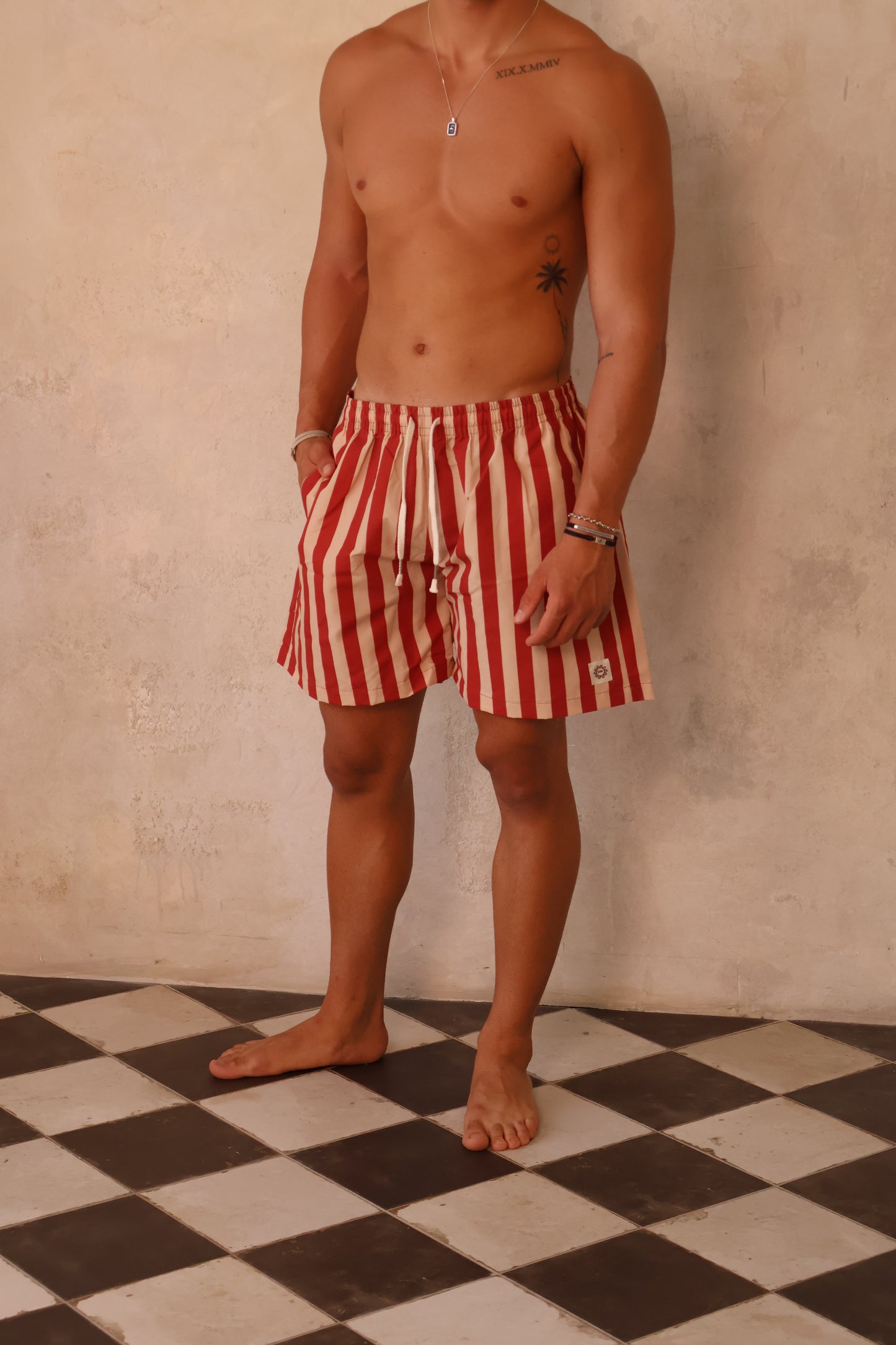 RED STRIPS - MEN