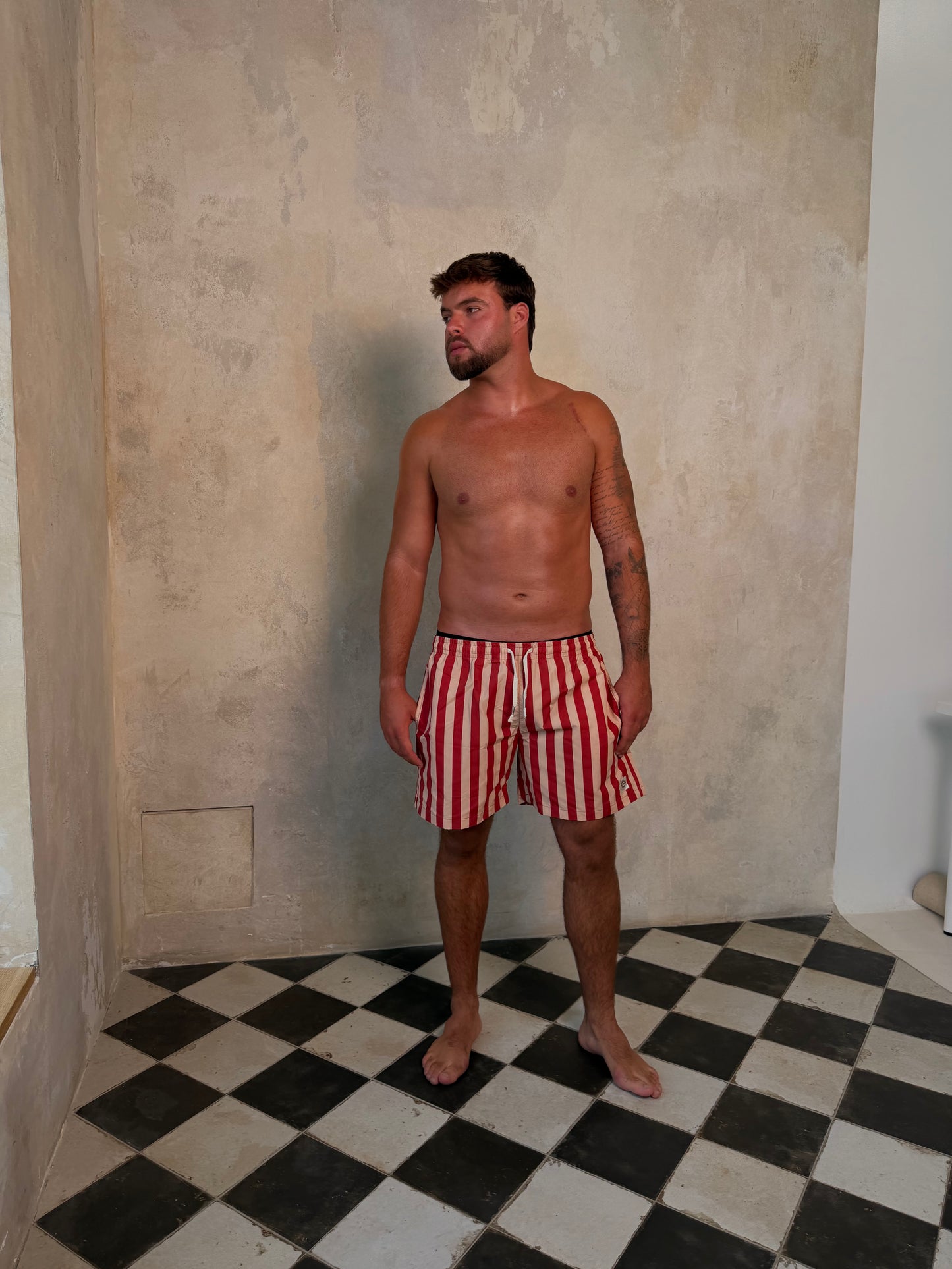 RED STRIPS - MEN